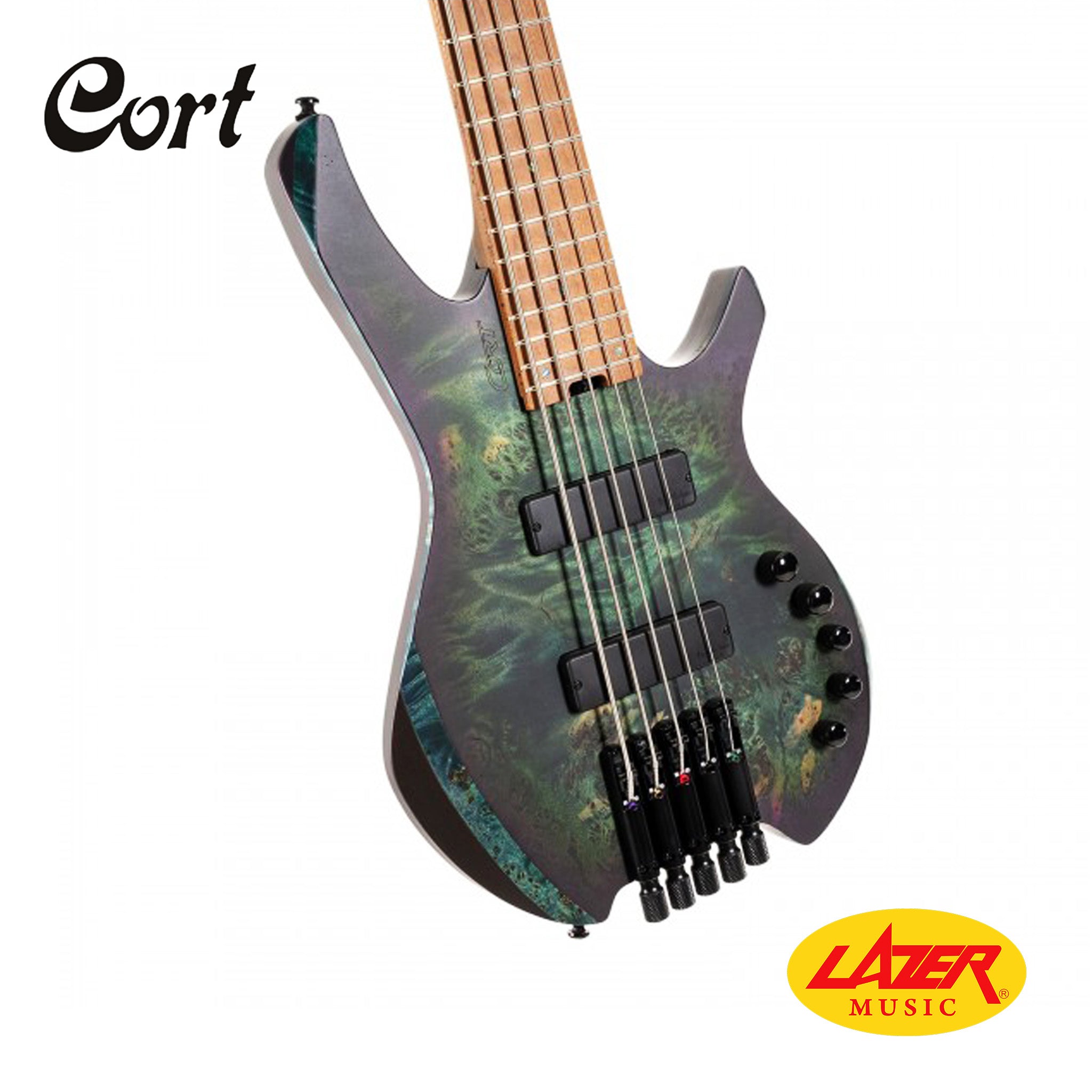 Cort Space 5 Artisan Headless Bass Guitar